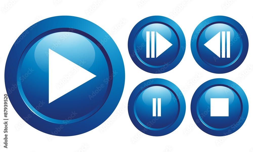 media buttons play pause stop next previous media buttons play pause stop next previous