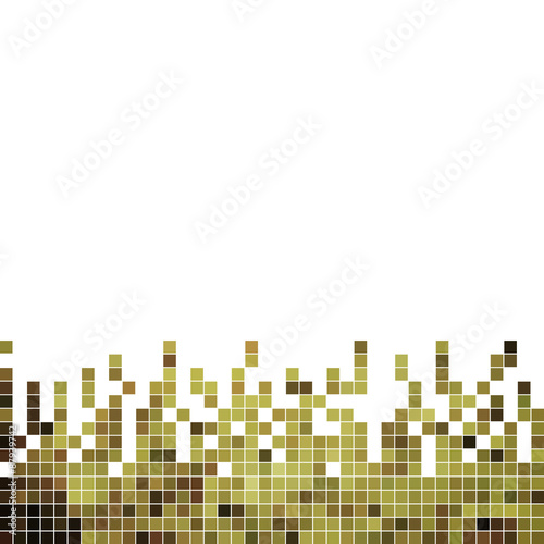 abstract square pixel mosaic background