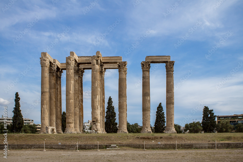 The Temple of Olympian Zeus (Columns of Olympian Zeus)