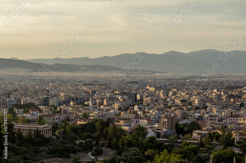 View over Athens, Greece