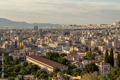 View over Athens