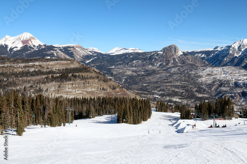 Foto Wide ski run at Purgatory in Durango, Colorado