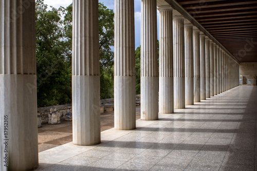 Stoa of Attalos in Athens, Greece