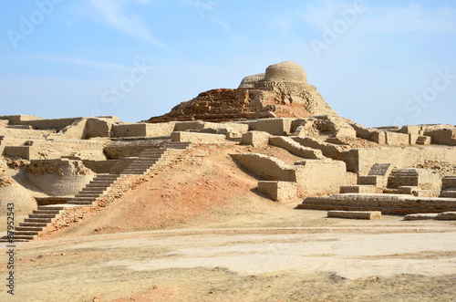 Mohenjo-daro,Indus Valley Civilization in Pakistan photo