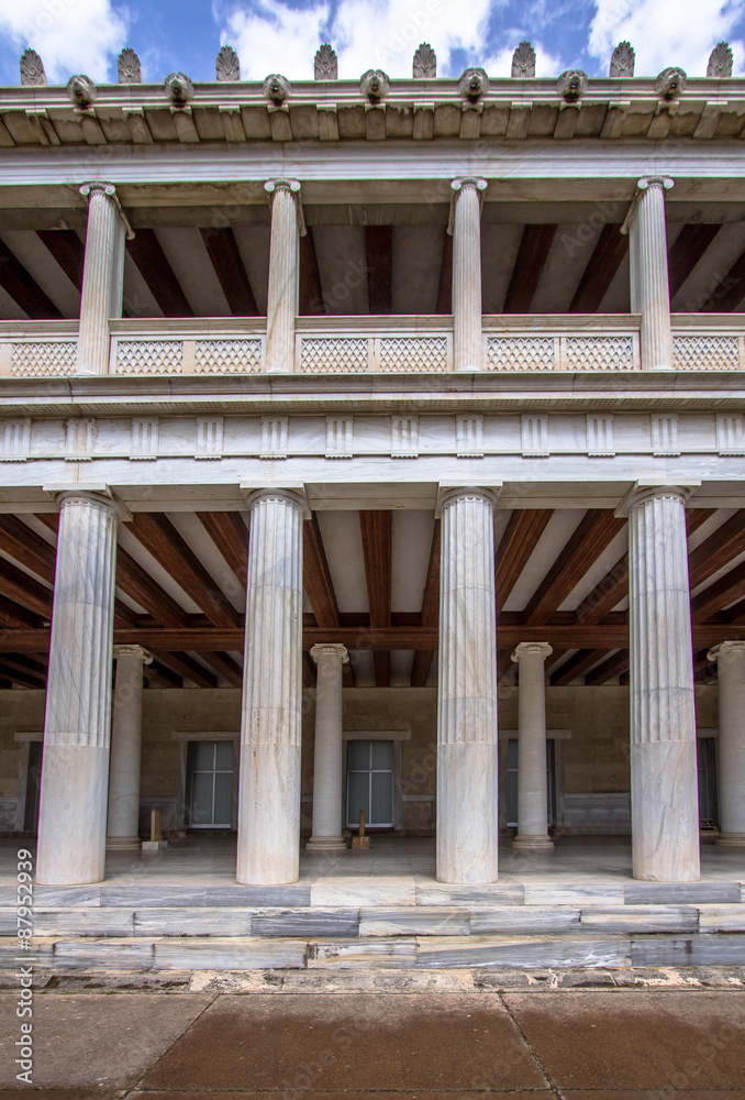 Stoa of Attalos in Athens, Greece Stoa of Attalos in Athens, Greece