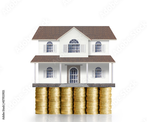 home model on a coins
