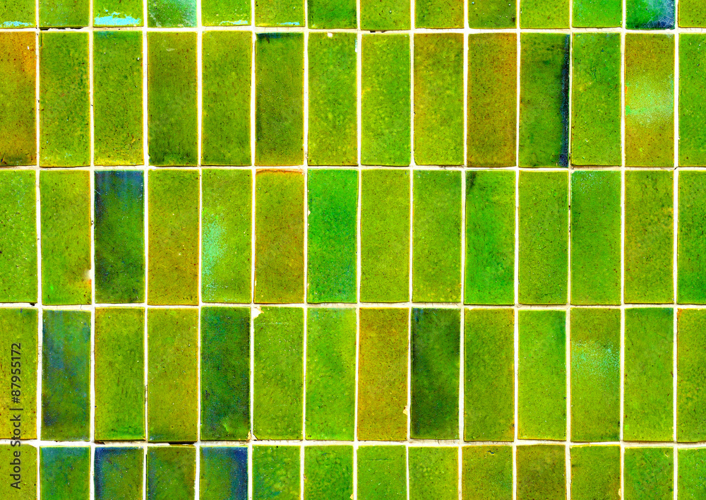 Green wall background. Green wall background.