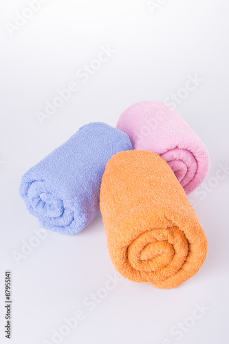 towel. towel on a background