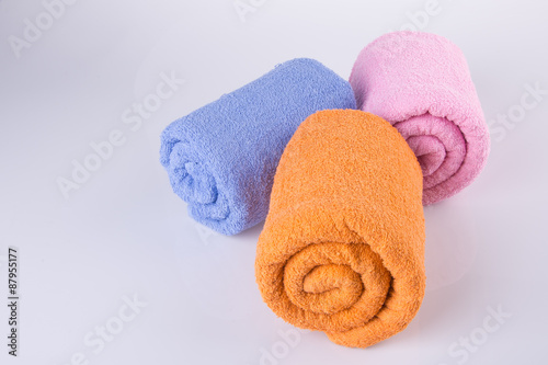 towel. towel on a background