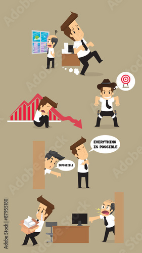 Set,Businessman Character