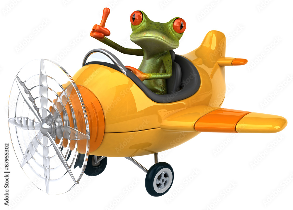 Obraz premium Fun frog