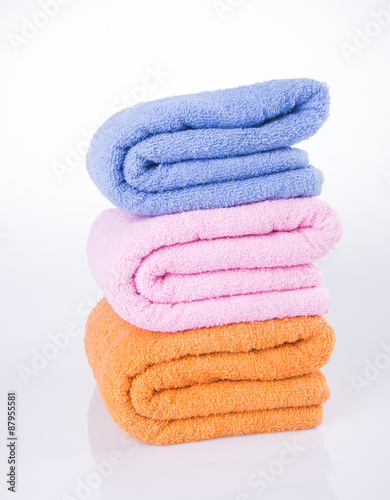 towel. towel on a background