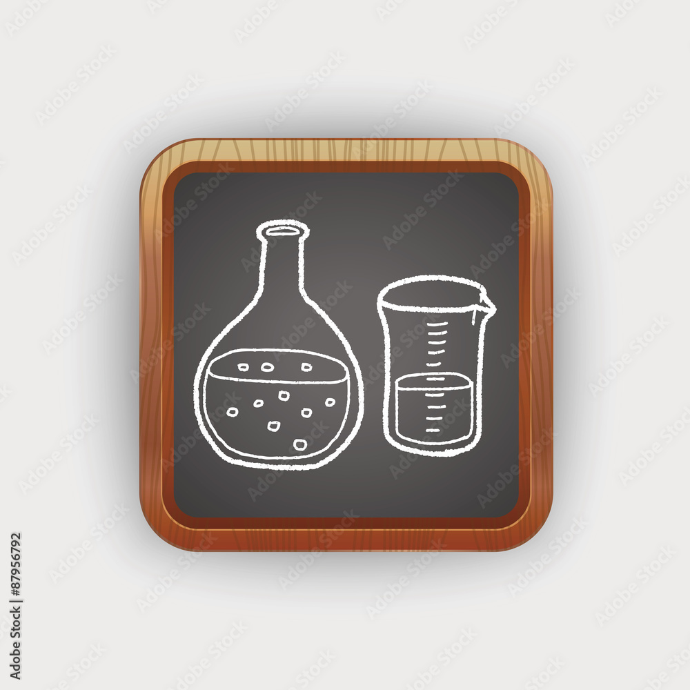 Doodle Test tube Doodle Test tube