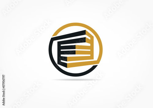  real estate, construction, building, logo