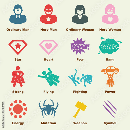 superhero elements