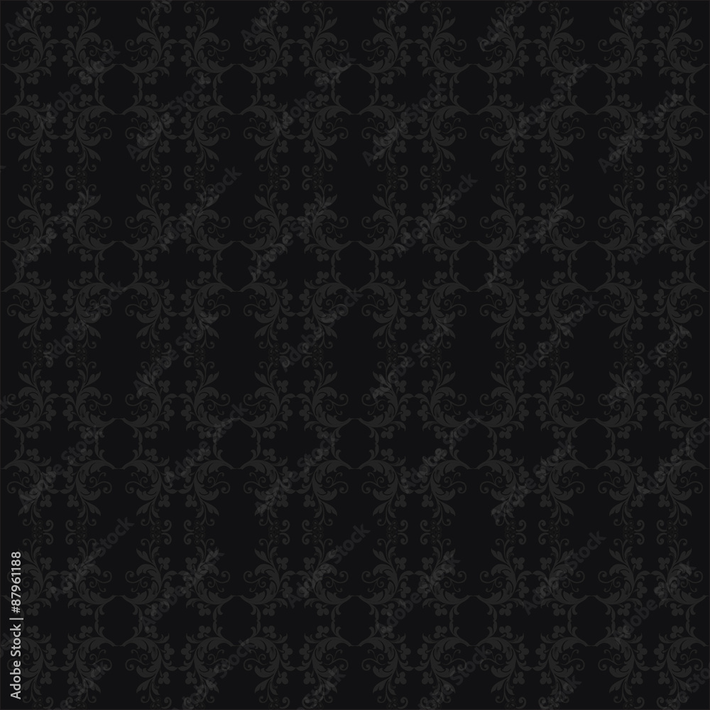 Damask background vector Damask background vector