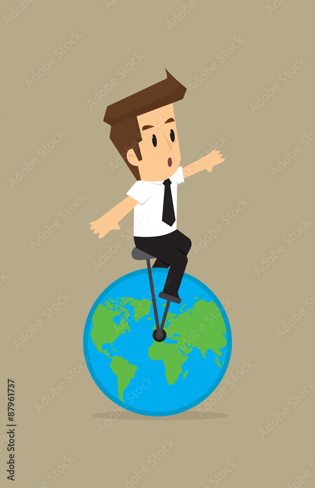 businessman control all over the world businessman control all over the world