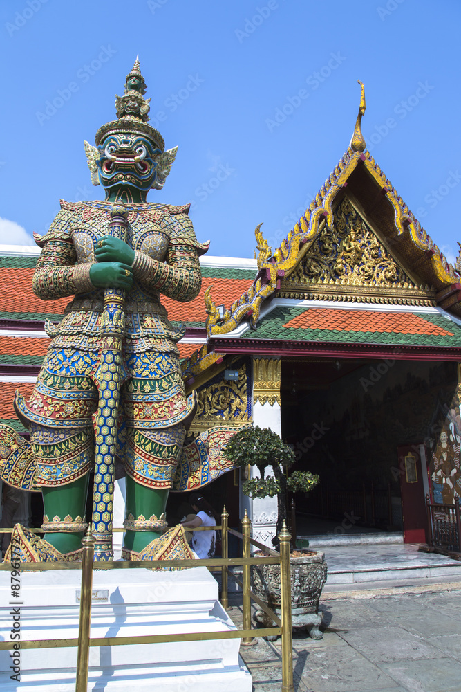 Wat Phra Kaew, Emerald Buddha Temple, Bangkok