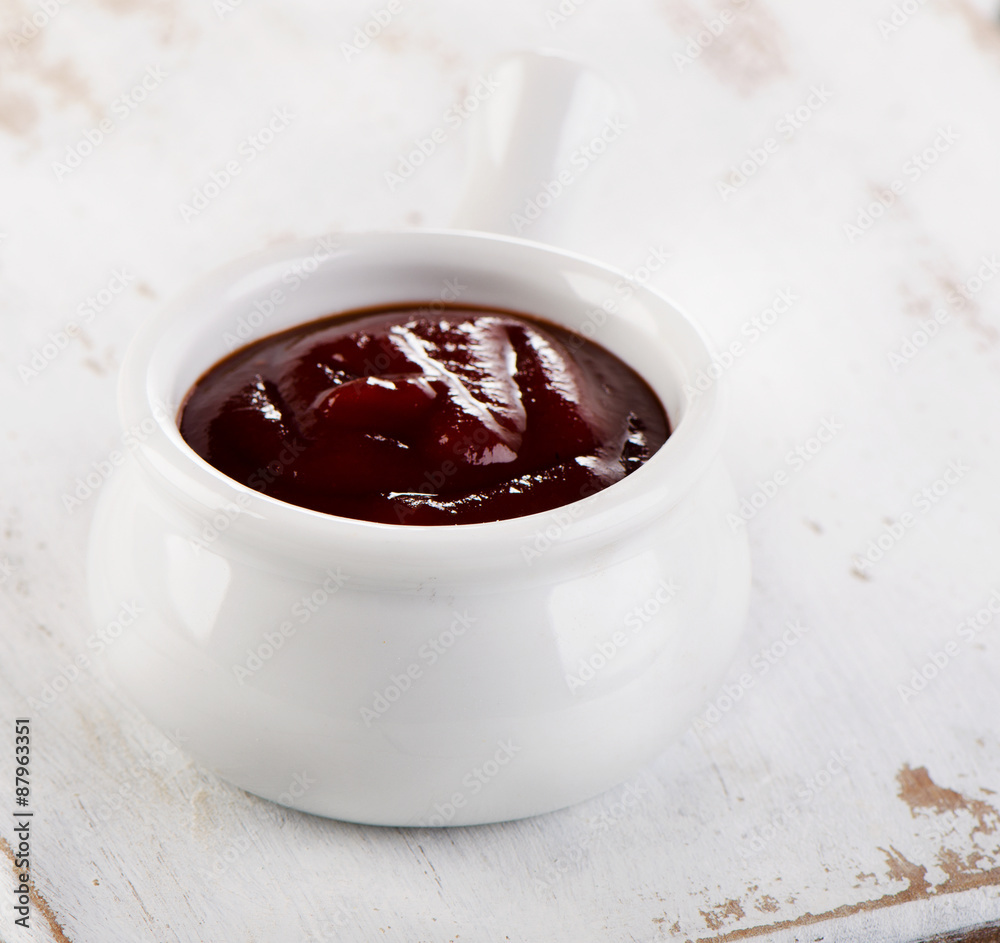 Bowl of barbecue sauce Bowl of barbecue sauce