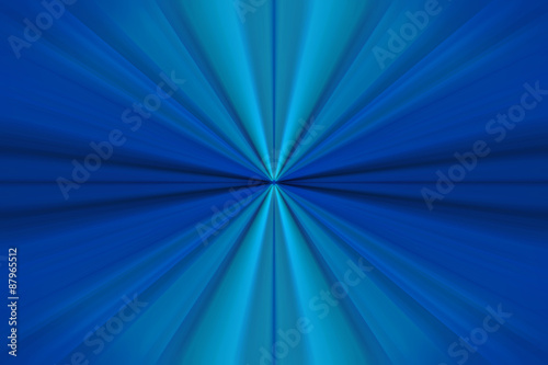 Fotografía Esplosione di luce blu