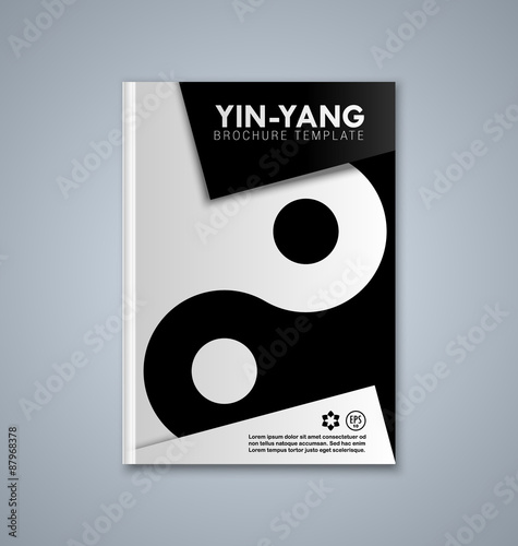 Brochure cover template