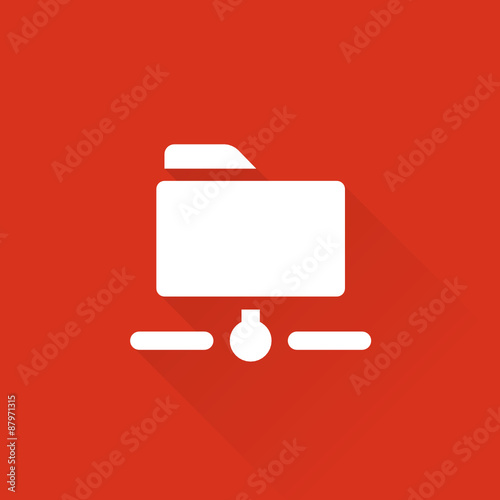 Flat Long Shadow Metro App