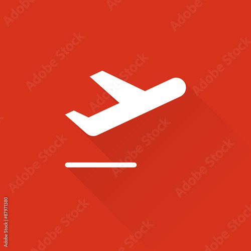 Flat Long Shadow Metro App