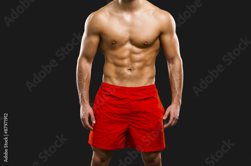 Fotografie Muscular man