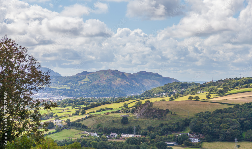 Fototapeta premium Welsh mountains