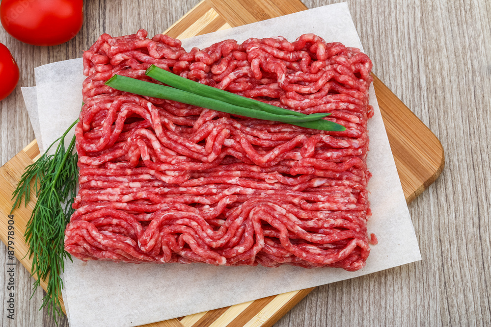 Raw minced meat Raw minced meat