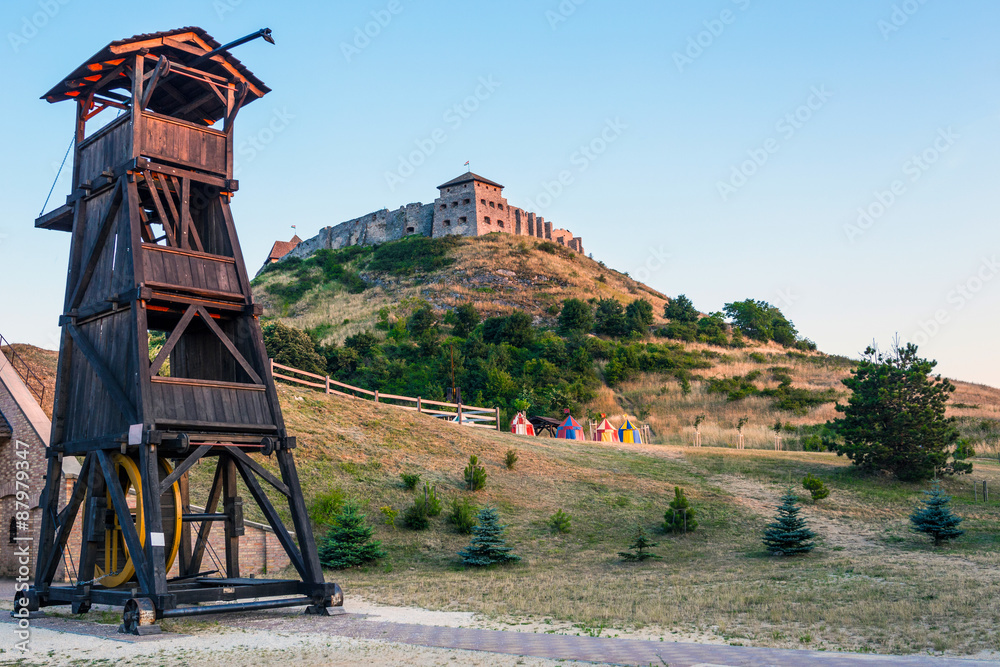 Fototapeta premium Wooden belfry