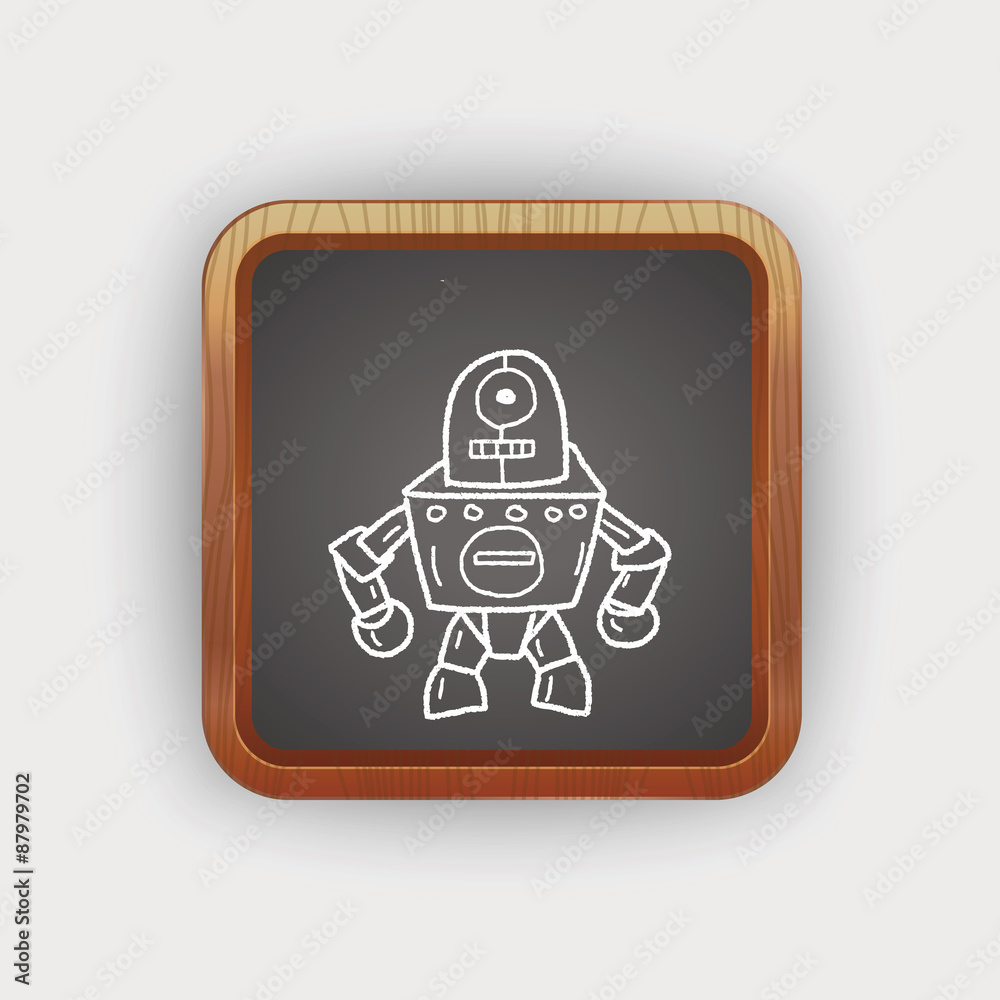 robot doodle robot doodle
