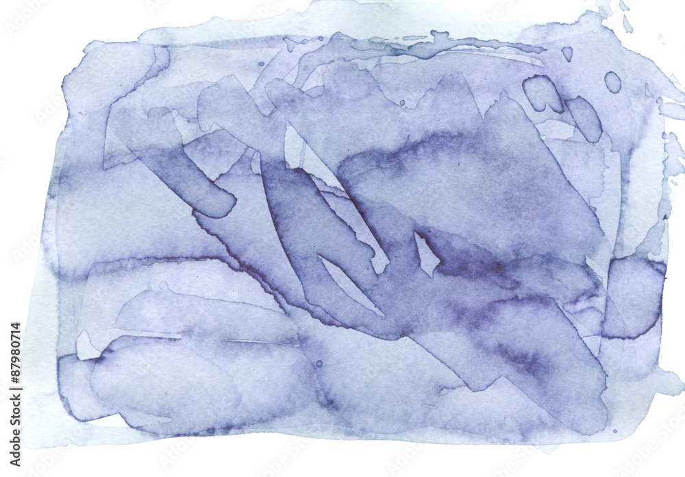 Naklejka premium indigo messy spot, natural dye blue pea flowers