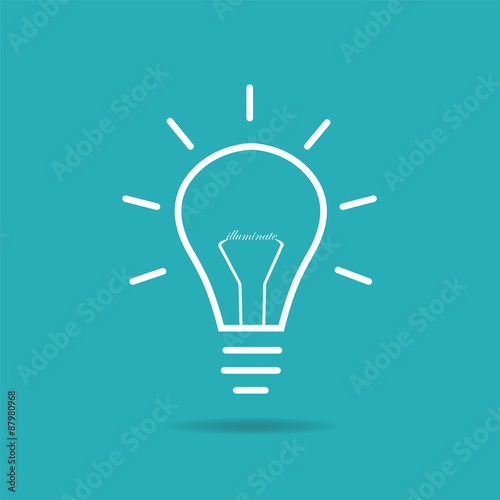 Vector design of a bulb