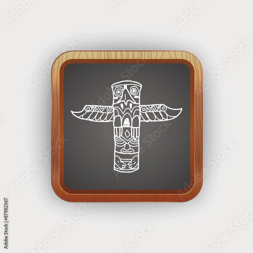 Totem Pole doodle