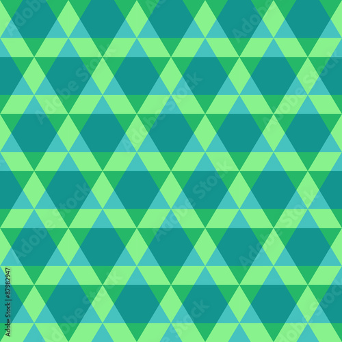 Triangular geometric seamless pattern