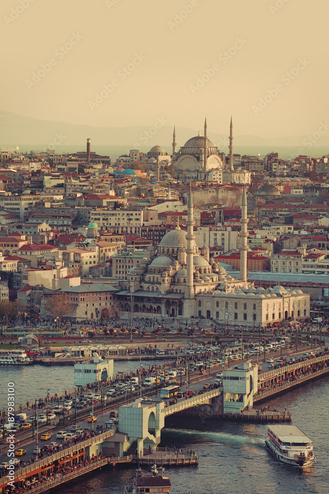 City of Istanbul in Turke