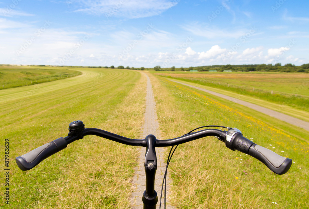 Fototapeta premium Fahrradtour