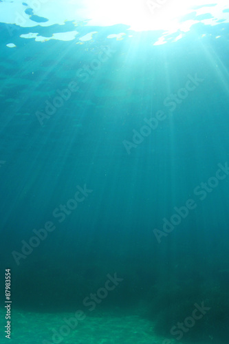 Underwater Ocean Background © Richard Carey