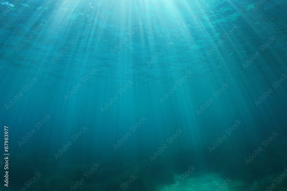 Underwater Ocean Background