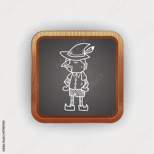 pinocchio doodle