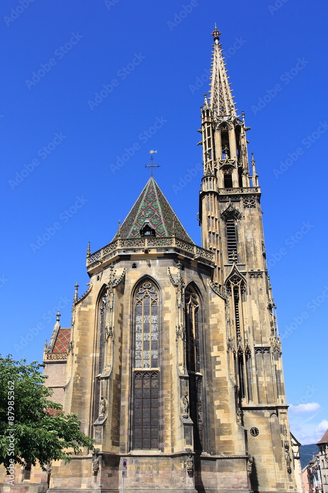 Fototapeta premium Collégiale de Thann