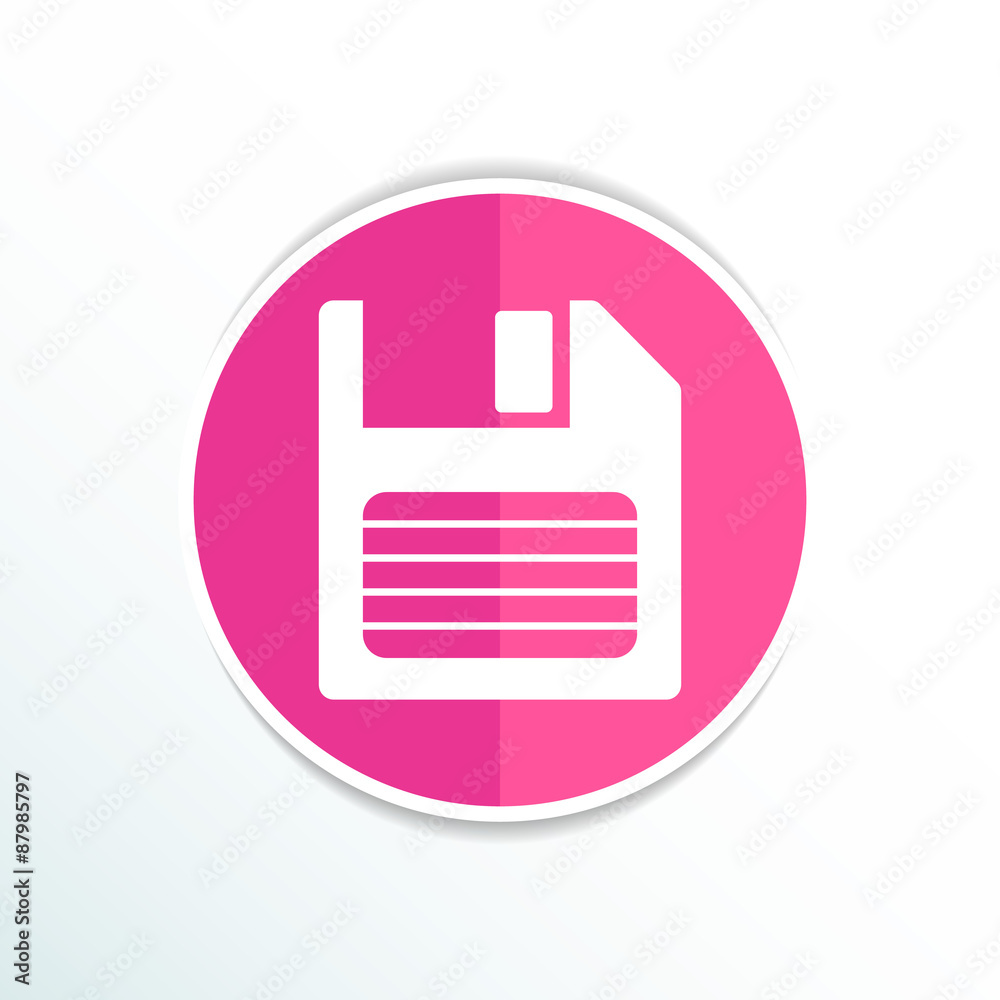 disk vector old icon floppy save record media sign disk vector old icon floppy save record media sign