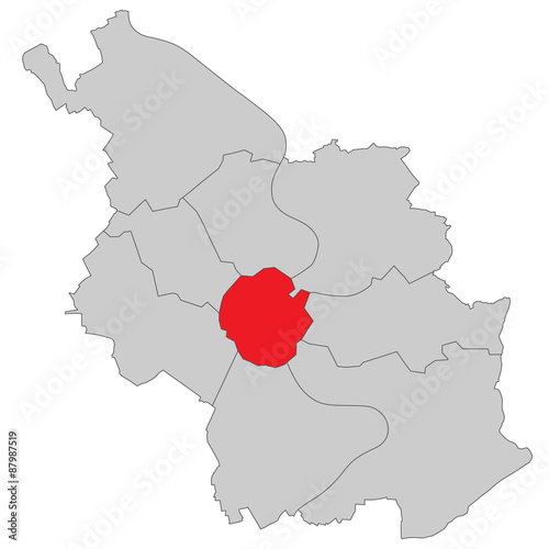 Köln Innenstadt - Vektor