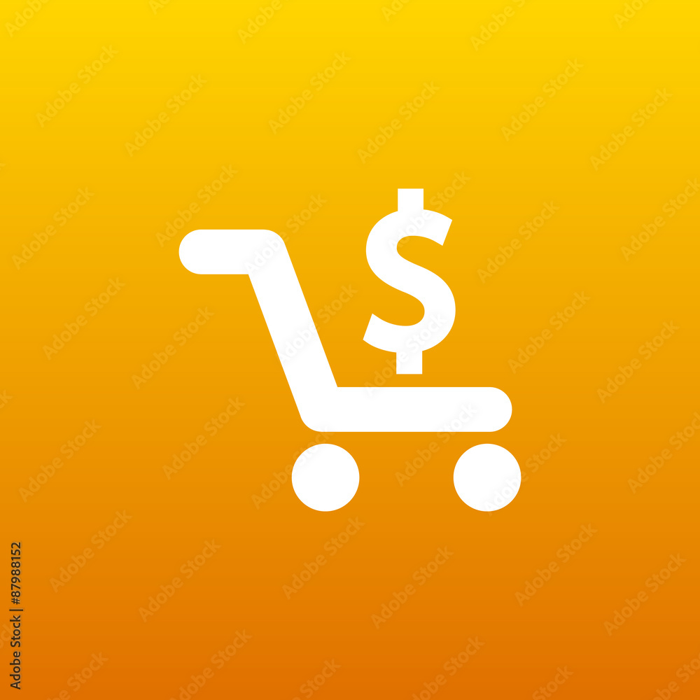 Shopping cart symbol background,clean vector Shopping cart symbol background,clean vector