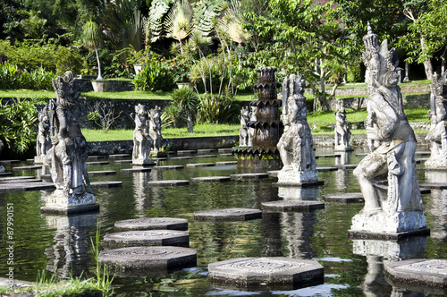 Water Palace of Tirta Gangga in East Bali, Indonesia