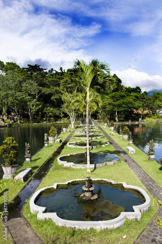 Water Palace of Tirta Gangga in East Bali, Indonesia