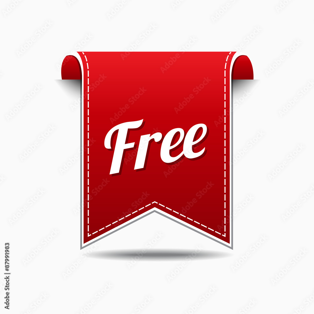 Free Collection Red Vector Icon Design Free Collection Red Vector Icon Design