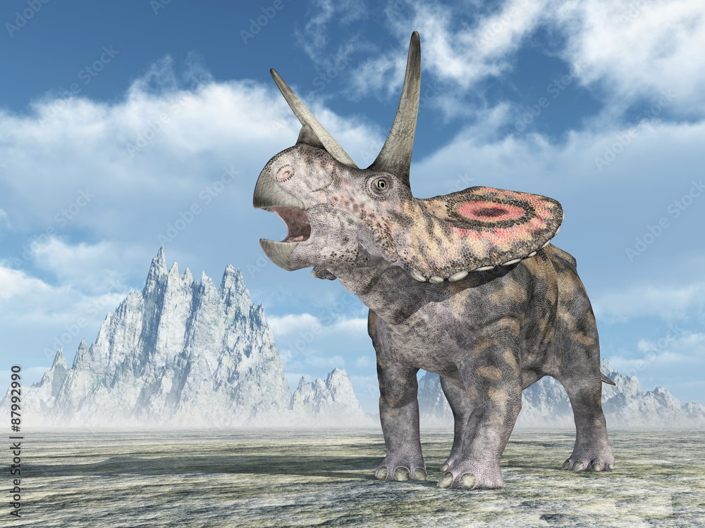 Fototapeta premium Dinosaur Torosaurus
