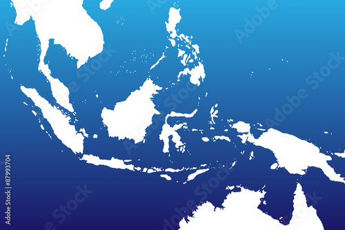 Indonesien im Blauverlauf